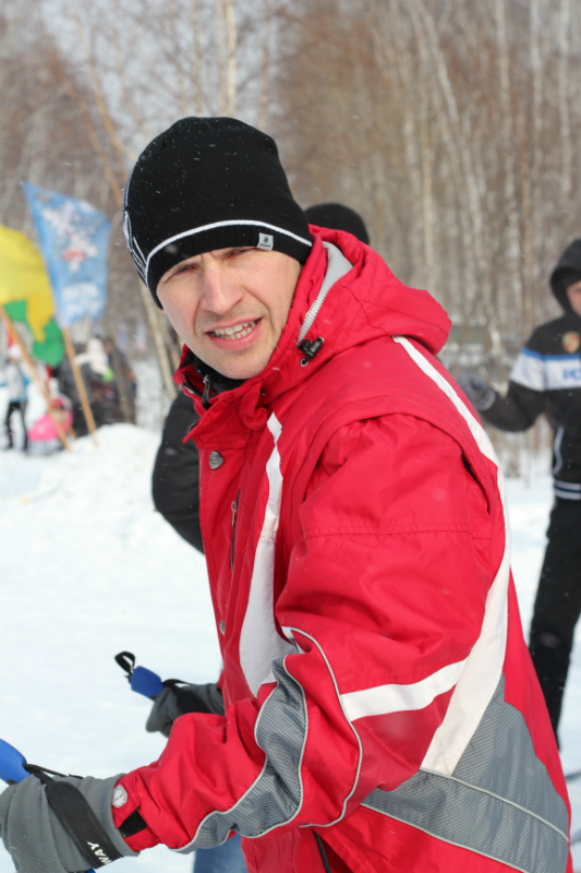 Лыжная эстафета, февраль 2016