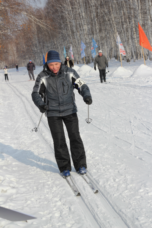 Лыжная эстафета, февраль 2016