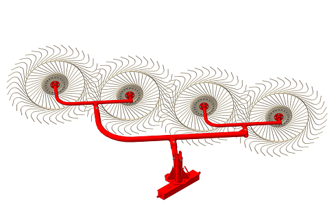 Грабли-ворошилки навеcные ГВН-3